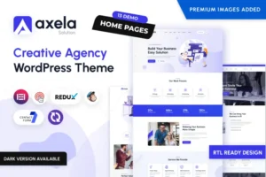 Mua Axela - Creative Agency & Portfolio WordPress Them giá rẻ