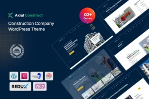 Mua Axial – Construction Company WordPress Theme giá rẻ