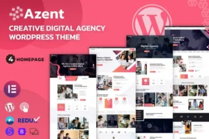 Mua Azent - Creative Digital Agency WordPress Theme giá rẻ