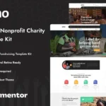 Azino – Nonprofit Charity Elementor Template Kit