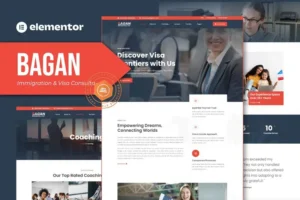 Mua Bagan - Immigration & Visa Consulting Elementor Template Kit giá rẻ