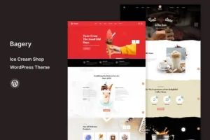 Mua Bagery - Ice Cream Shop WordPress Theme giá rẻ