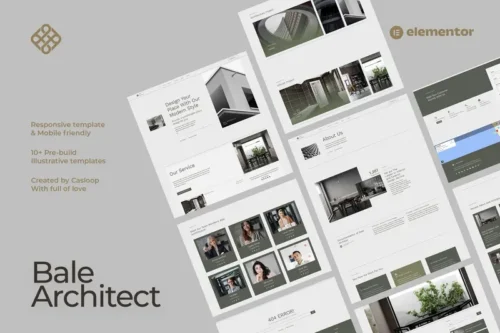 Mua Bale - Architect Elementor Template Kit giá rẻ