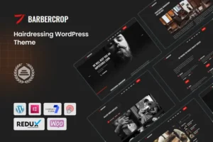 Mua Barbercrop – Hairdressing WordPress Theme giá rẻ