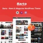 Barta – News & Magazine WordPress Theme