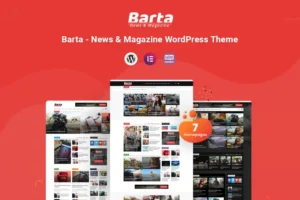 Mua Barta - News & Magazine WordPress Theme giá rẻ