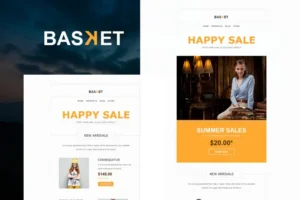 Mua Basket - eCommerce Responsive E-mail Templates giá rẻ