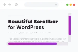 Mua Beautiful Scrollbar for WordPress giá rẻ