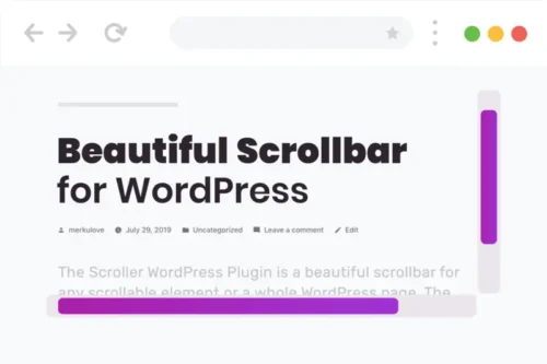 Mua Beautiful Scrollbar for WordPress giá rẻ