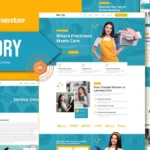 Bedry – Laundry Services Elementor Pro Template Kit