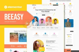Mua Beeasy - Virtual Assistant Elementor Pro Template Kit giá rẻ