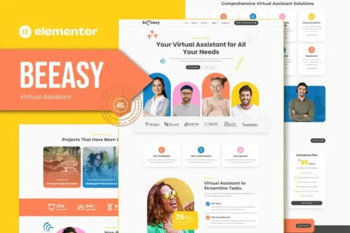 Mua Beeasy - Virtual Assistant Elementor Pro Template Kit giá rẻ