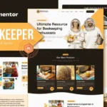 Beekeeper – Beekeeping & Honey Elementor Template Kit