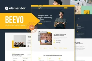 Mua Beevo - Digital Marketing Agency Elementor Template Kit giá rẻ