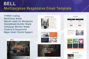 Mua Bell - Responsive Email Template giá rẻ