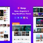 Benqu – News Magazine WordPress Theme