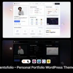 Bentofolio – Personal Portfolio WordPress Theme