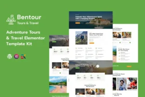 Mua Bentour - Travel & Tour Booking Elementor Template Kit giá rẻ