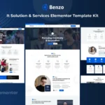 Benzo – It Solution & Services Elementor Template Kit