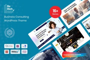 Mua Berich - Consulting Corporate WordPress Theme giá rẻ