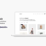 Bernd – Minimal WordPress Portfolio Theme