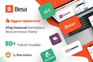 Mua Besa - Elementor Marketplace WooCommerce Theme giá rẻ