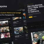 Bespoke – Custom Motorcycle Garage Elementor Pro Template Kit