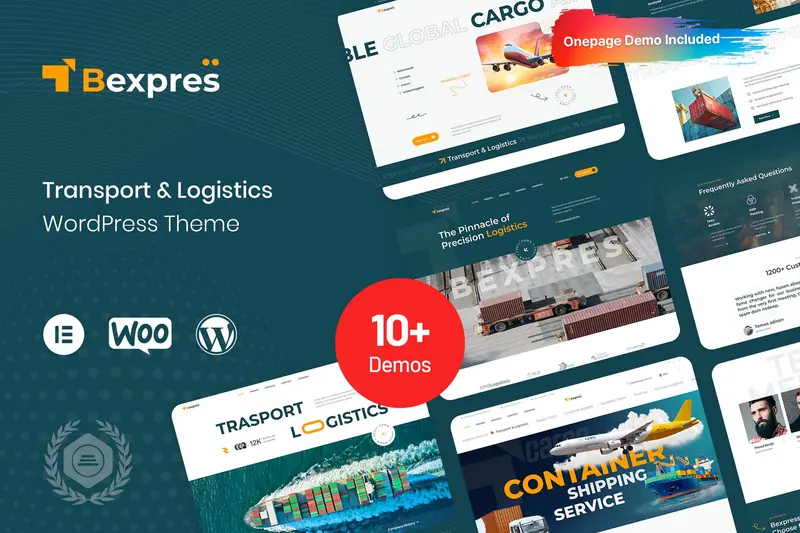 Mua Bexpres - Transport & Logistics WordPress Theme giá rẻ