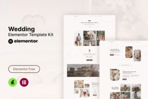 Mua Bianca - Wedding Elementor Template Kit giá rẻ