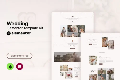 Mua Bianca - Wedding Elementor Template Kit giá rẻ