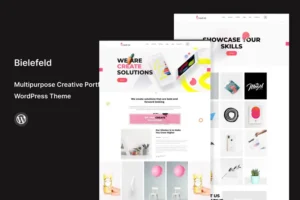 Mua Bielefeld - Creative Portfolio WordPress Theme giá rẻ