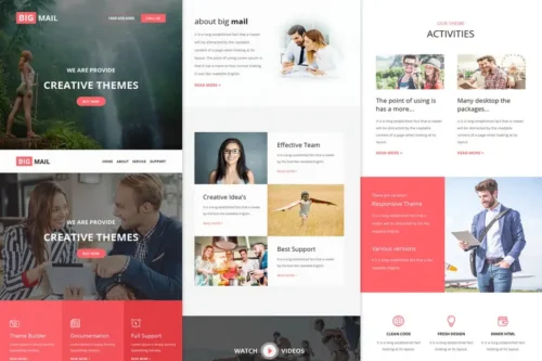 Mua Big Mail - Responsive E-mail Template giá rẻ