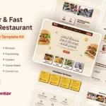 BigBurger – Burger & Fast Food Restaurant Elementor Template Kit