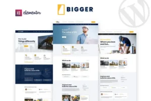 Mua Bigger - Construction WordPress Theme giá rẻ