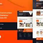 Billdins – Construction Services Elemenor Pro Template Kit