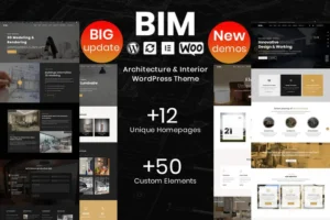 Mua BIM - Architecture & Interior Design WP Theme giá rẻ