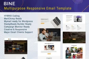 Mua Bine - Multipurpose Responsive Email Template giá rẻ
