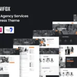 Binifox – Digital Agency Services WordPress Theme