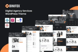 Mua Binifox - Digital Agency Services WordPress Theme giá rẻ