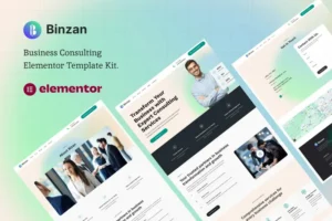 Mua Binzan – Consulting Business Elementor Template Kit giá rẻ