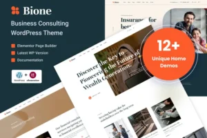 Mua Bione - Business Consulting WordPress Theme giá rẻ