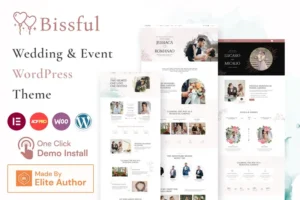 Mua Bissful - Wedding & Event WordPress Theme giá rẻ