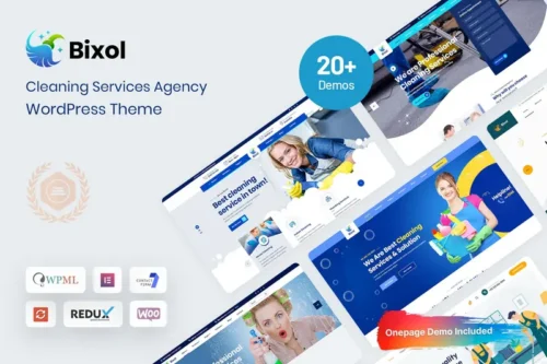 Mua Bixol - Cleaning Services WordPress Theme giá rẻ