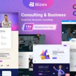 Bizex – Business Consulting WordPress Theme