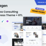 Bizgen – Business WordPress Theme + RTL
