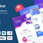 Bizkar – Creative Agency WordPress Theme