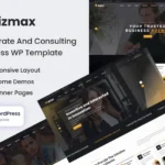 Bizmax – Corporate Business WordPress Theme