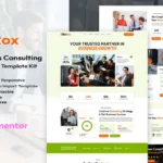 BizRox – Business Consulting Elementor Template Kit