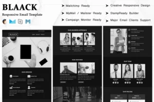 Mua Blaack - Multipurpose Responsive Email Template giá rẻ