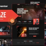 Blaze – Welding Services Elementor Template Kit